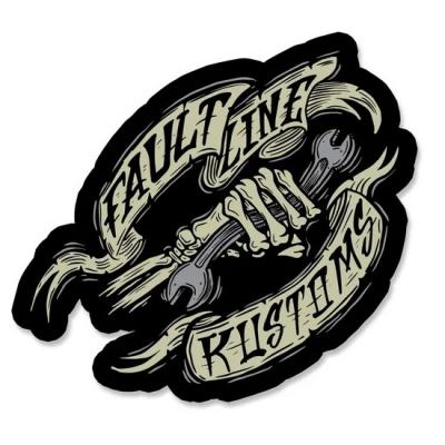 Fault Line Kustoms Wrench Sticker